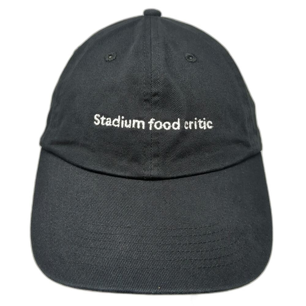 T-Mobile Baseball Cap Black One Size Stadium Food Critic Embroidery Cotton Hat